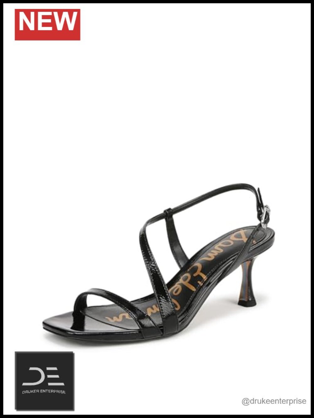 Sam Edelman Prance Strappy Heeled Sandals 2.5" Heel Buckle Closure